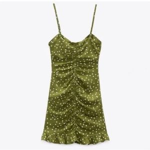 Zara Green Mini Dress 💚